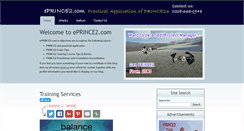 Desktop Screenshot of eprince2.com