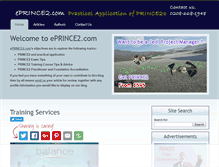 Tablet Screenshot of eprince2.com